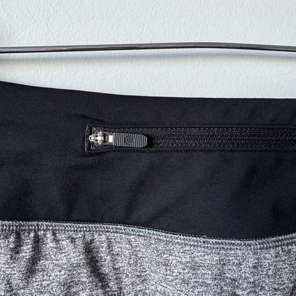 Lululemon Speed Up Short Heather Lux Multi Black / Black Size 6 - Picture 12 of 16